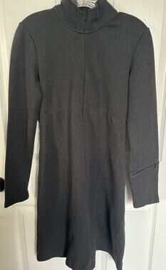 athleta mesh midi dress Athleta Yosemite Mesh Midi Dress Black Womens Size Small